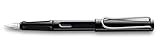 LAMY safari Füllhalter 019 – Moderner Füller in der Farbe Schwarz mit ergonomischem Griff und zeitlosem Design – Federstärke M